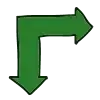 arrows icon green