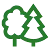 tree planting icon
